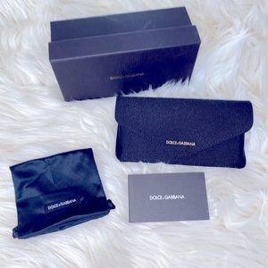 Dolce and Gabbana brand new sunglass case (Authentic)
